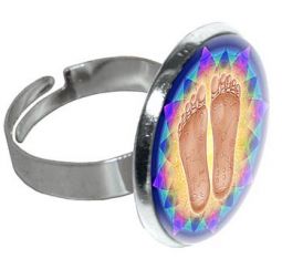 Luminous Ring Lotus Feet Narrow
